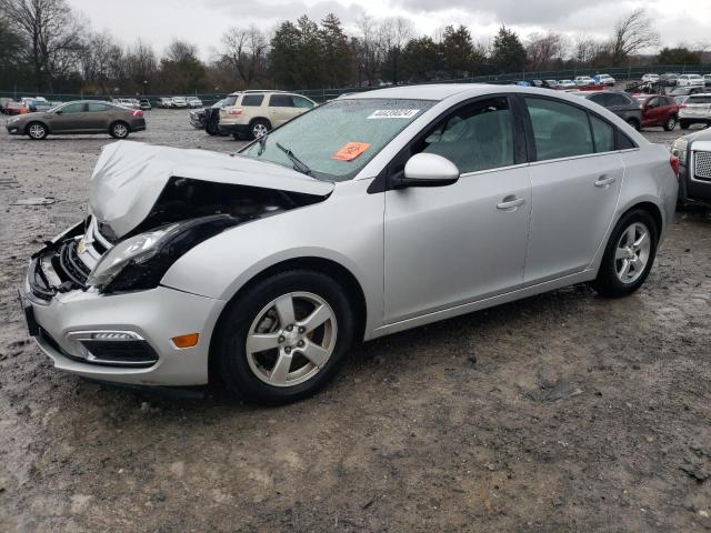 1G1PC5SB2F7291806 - 2015 CHEVROLET CRUZE LT SILVER photo 1