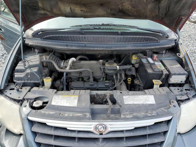 2C4GP44R65R593337 - 2005 CHRYSLER TOWN & COU LX BLUE photo 12