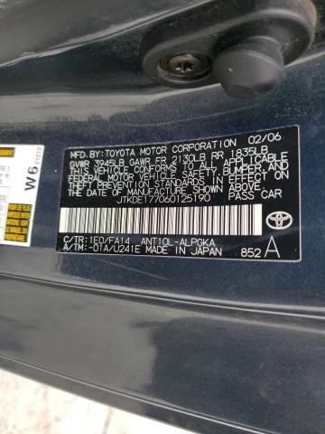 JTKDE177060125190 - 2006 TOYOTA SCION TC GRAY photo 12