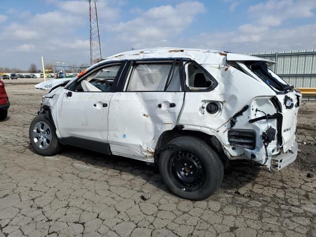 2T3K1RFV0MC169824 - 2021 TOYOTA RAV4 LE WHITE photo 2