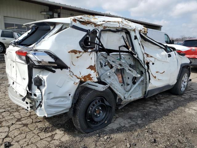 2T3K1RFV0MC169824 - 2021 TOYOTA RAV4 LE WHITE photo 3