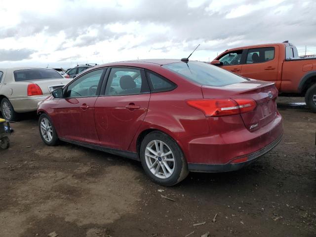 1FADP3F20FL255686 - 2015 FORD FOCUS SE RED photo 2