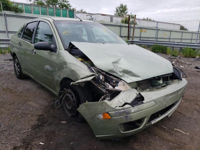 1FAHP34N57W272210 - 2007 FORD FOCUS ZX4 GREEN photo 1