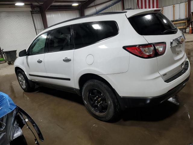 1GNKVFED3GJ302984 - 2016 CHEVROLET TRAVERSE LS WHITE photo 2