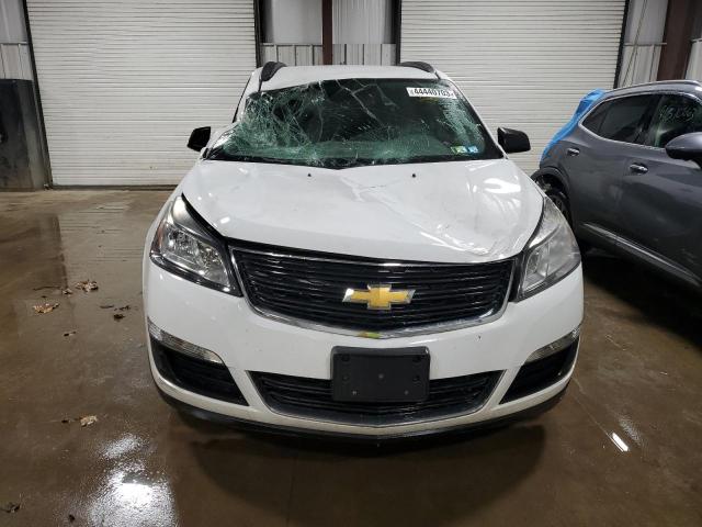 1GNKVFED3GJ302984 - 2016 CHEVROLET TRAVERSE LS WHITE photo 5