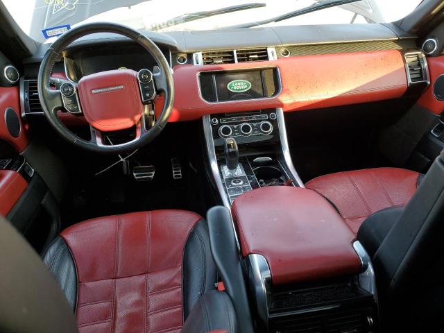 SALWV2TF3EA359635 - 2014 LAND ROVER RANGE ROVE AUTOBIOGRAPHY BLACK photo 8