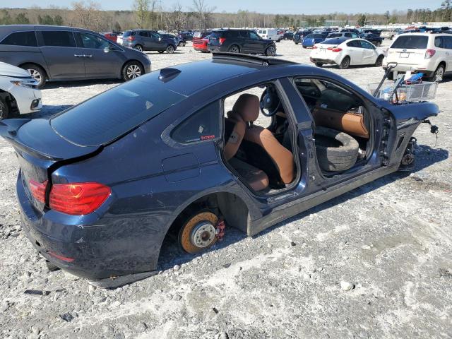 WBA4B3C53GG344263 - 2016 BMW 435 XI GRAN COUPE BLUE photo 3