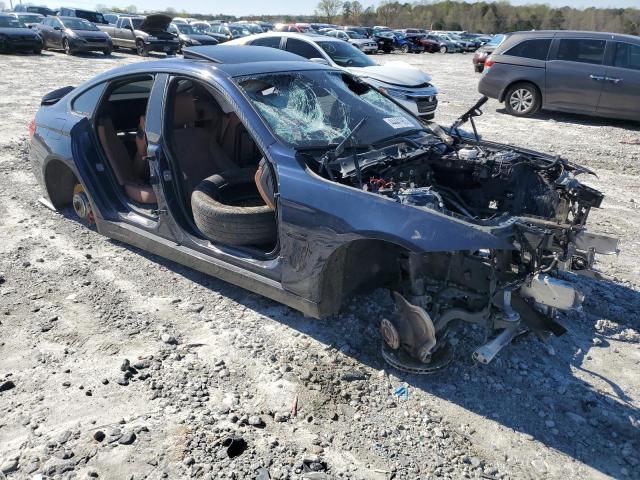 WBA4B3C53GG344263 - 2016 BMW 435 XI GRAN COUPE BLUE photo 4