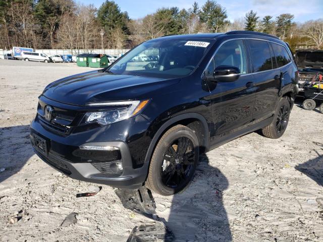 5FNYF6H25NB101912 - 2022 HONDA PILOT SE BLACK photo 1