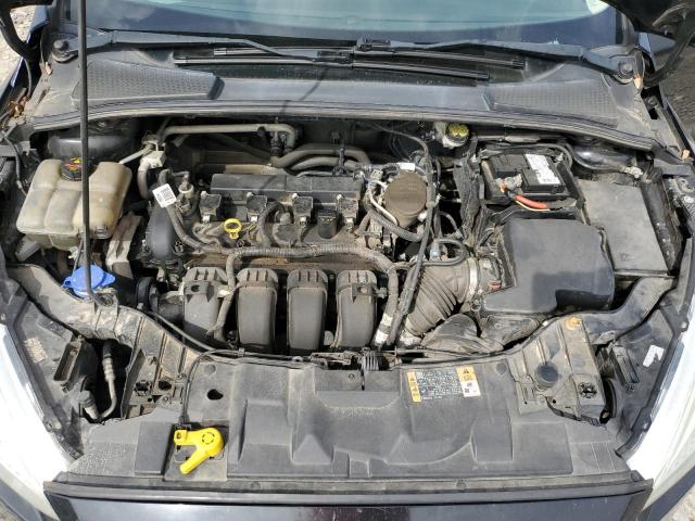 1FADP3F23GL293463 - 2016 FORD FOCUS SE BLACK photo 11