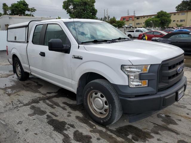 1FTEX1C85HKD20097 - 2017 FORD F150 SUPER CAB WHITE photo 4