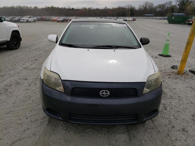 JTKDE177570186259 - 2007 TOYOTA SCION TC WHITE photo 5