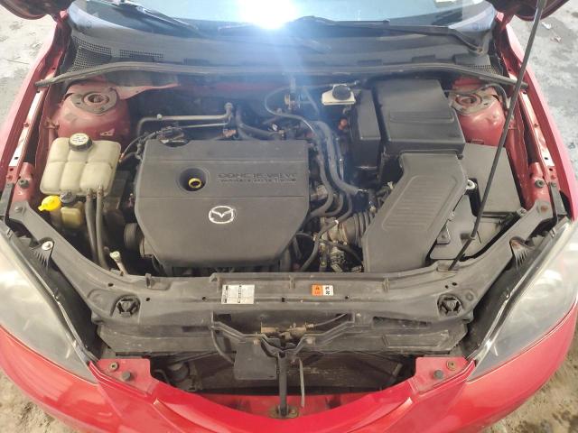 JM1BK143461517303 - 2006 MAZDA MAZDA3 HATCHBACK RED photo 11