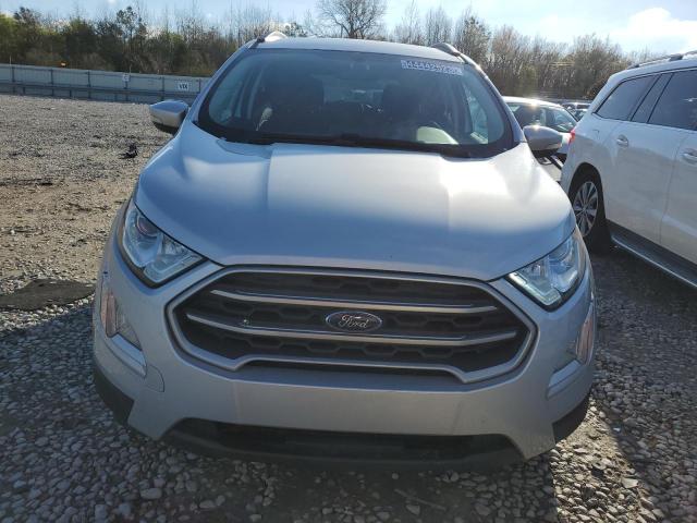 MAJ3P1TE7JC201907 - 2018 FORD ECOSPORT SE SILVER photo 5