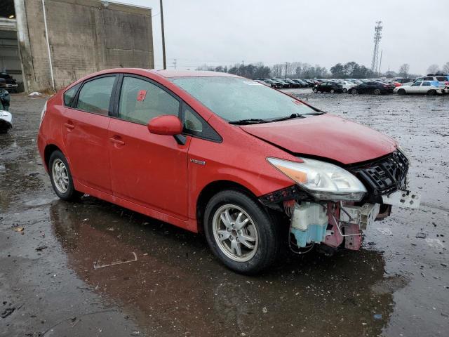 JTDKN3DU9A1022874 - 2010 TOYOTA PRIUS RED photo 4