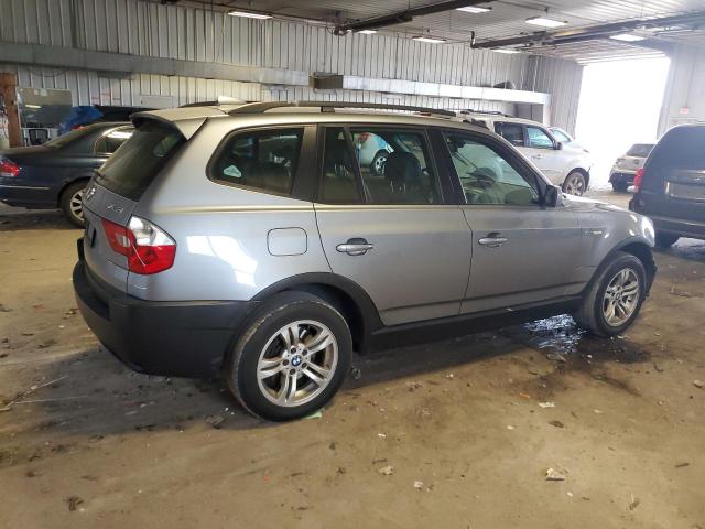 WBXPA93454WC32729 - 2004 BMW X3 3.0I SILVER photo 3