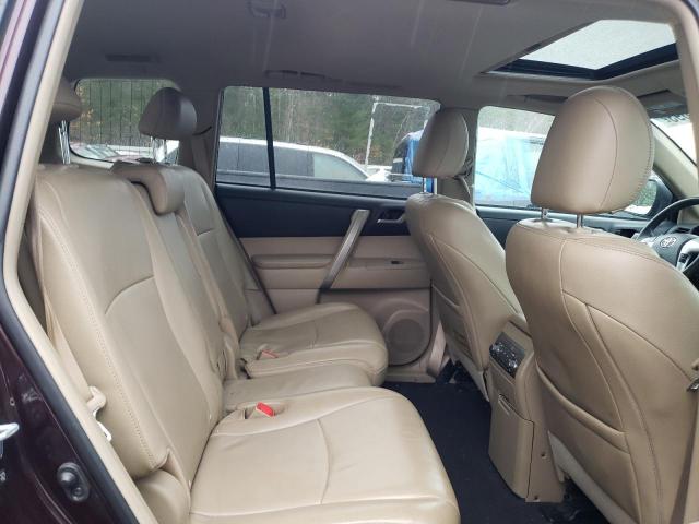 5TDBK3EHXDS273579 - 2013 TOYOTA HIGHLANDER BASE برغندي صورة 11