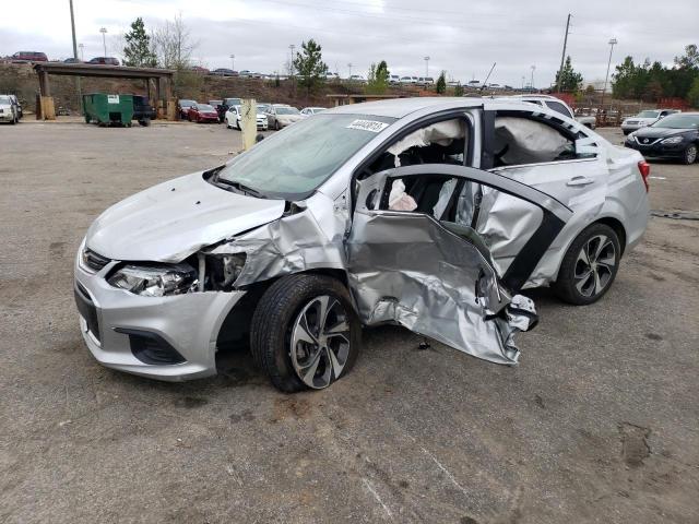 1G1JF5SB2J4107097 - 2018 CHEVROLET SONIC PREMIER SILVER photo 1