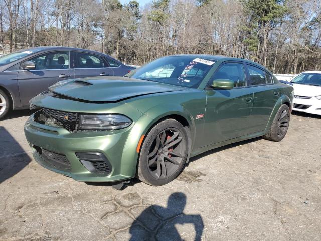 2C3CDXGJ2MH522868 - 2021 DODGE CHARGER SCAT PACK GREEN photo 1