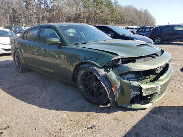 2C3CDXGJ2MH522868 - 2021 DODGE CHARGER SCAT PACK GREEN photo 4