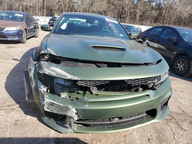 2C3CDXGJ2MH522868 - 2021 DODGE CHARGER SCAT PACK GREEN photo 5