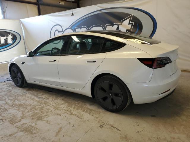 5YJ3E1EA6PF436112 - 2023 TESLA MODEL 3 WHITE photo 2