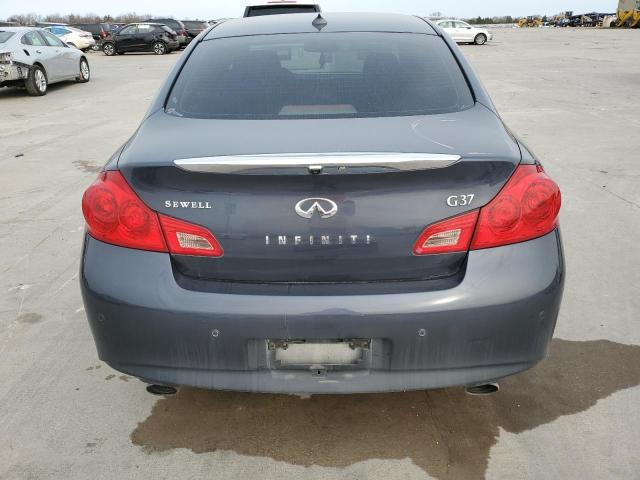 JN1CV6AP7CM626352 - 2012 INFINITI G37 BASE GRAY photo 6