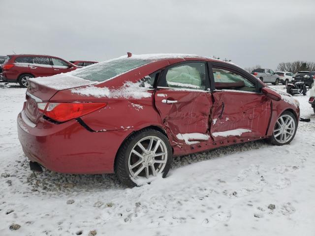 5NPEC4AC3BH249797 - 2011 HYUNDAI SONATA SE RED photo 3