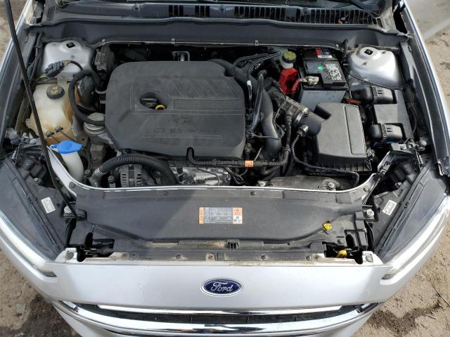 3FA6P0HD6ER384599 - 2014 FORD FUSION SE SILVER photo 11