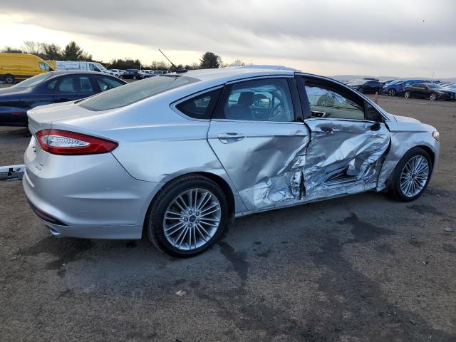 3FA6P0HD6ER384599 - 2014 FORD FUSION SE SILVER photo 3