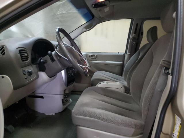 2C4GP54L05R468917 - 2005 CHRYSLER TOWN & COU TOURING ოქროსფერი ფოტო 7