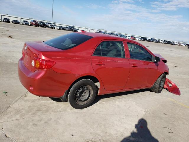 1NXBU40E39Z024018 - 2009 TOYOTA COROLLA BASE RED photo 3