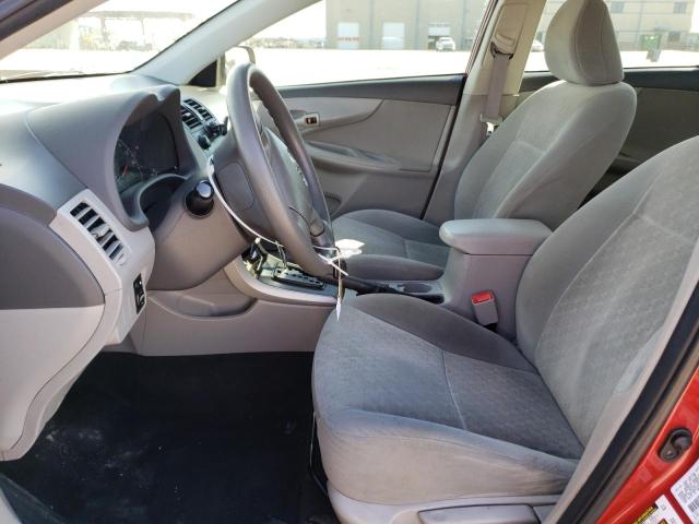 1NXBU40E39Z024018 - 2009 TOYOTA COROLLA BASE RED photo 7