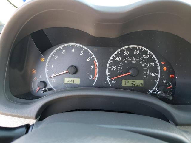 1NXBU40E39Z024018 - 2009 TOYOTA COROLLA BASE RED photo 9