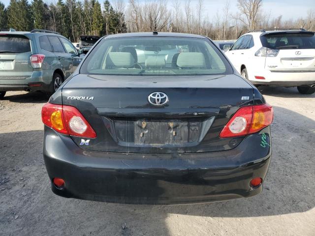 JTDBL40E29J052708 - 2009 TOYOTA COROLLA BASE BLACK photo 6