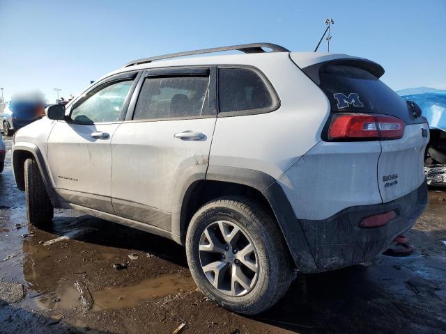 1C4PJMBB5FW778883 - 2015 JEEP CHEROKEE TRAILHAWK WHITE photo 2