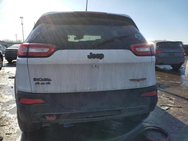 1C4PJMBB5FW778883 - 2015 JEEP CHEROKEE TRAILHAWK WHITE photo 6