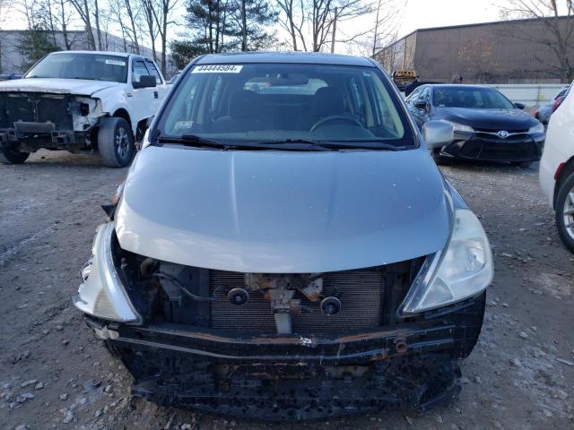 3N1BC13E87L393291 - 2007 NISSAN VERSA S GRAY photo 5