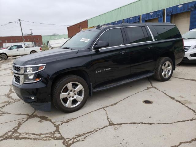 1GNSCHKC3HR304850 - 2017 CHEVROLET SUBURBAN C1500 LT BLACK photo 1