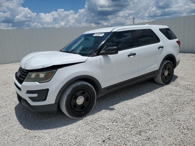 1FM5K8AR4GGB73917 - 2016 FORD EXPLORER POLICE INTERCEPTOR 白色 照片 1