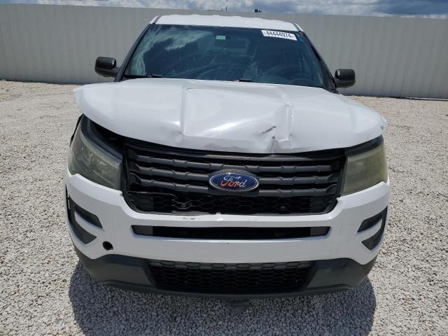 1FM5K8AR4GGB73917 - 2016 FORD EXPLORER POLICE INTERCEPTOR 白色 照片 5