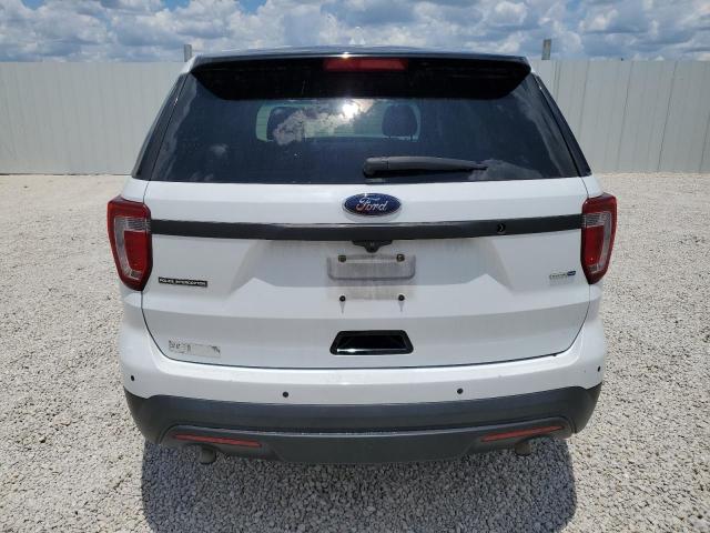 1FM5K8AR4GGB73917 - 2016 FORD EXPLORER POLICE INTERCEPTOR 白色 照片 6