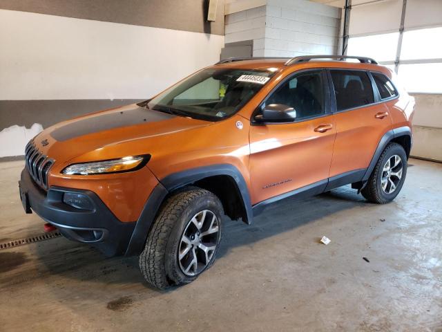 1C4PJMBB2GW156971 - 2016 JEEP CHEROKEE TRAILHAWK ORANGE photo 1