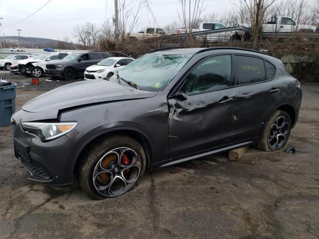 ZASPAKBN0N7D49181 - 2022 ALFA ROMEO STELVIO TI GRAY photo 1