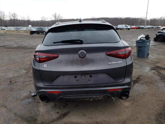 ZASPAKBN0N7D49181 - 2022 ALFA ROMEO STELVIO TI GRAY photo 6