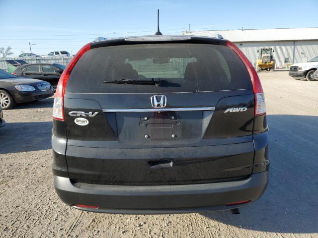 2HKRM4H72EH617057 - 2014 HONDA CR-V EXL BLACK photo 6