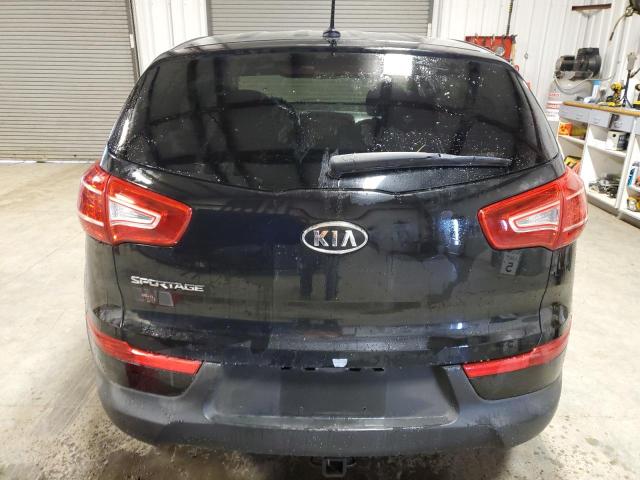 KNDPBCA23C7347358 - 2012 KIA SPORTAGE LX BLACK photo 6