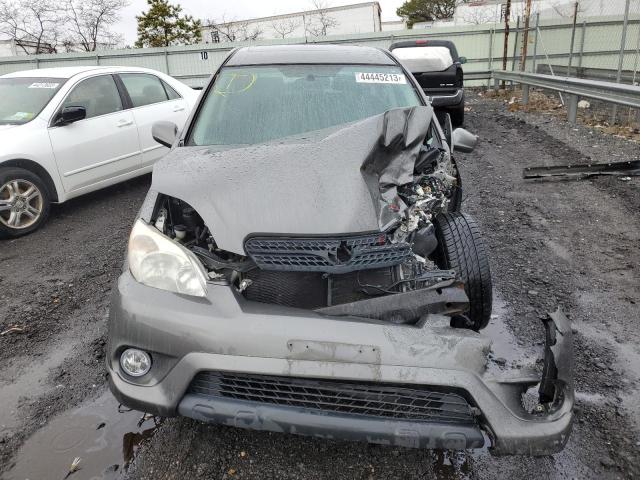 2T1KR32E58C712465 - 2008 TOYOTA COROLLA MA XR GRAY photo 5