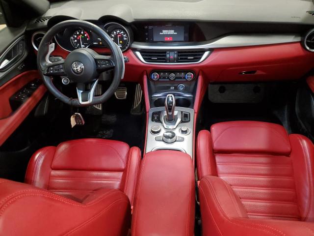 ZASPAKBN7M7D02244 - 2021 ALFA ROMEO STELVIO TI SILVER photo 8