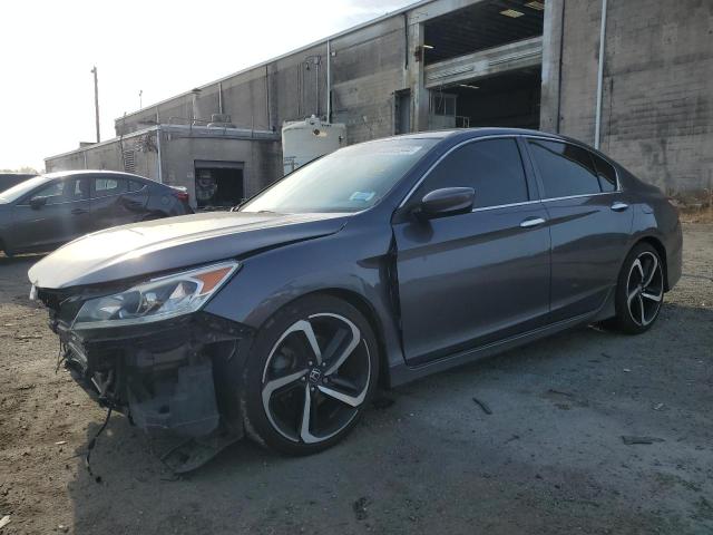 1HGCR2F5XGA079992 - 2016 HONDA ACCORD SPORT GRAY photo 1